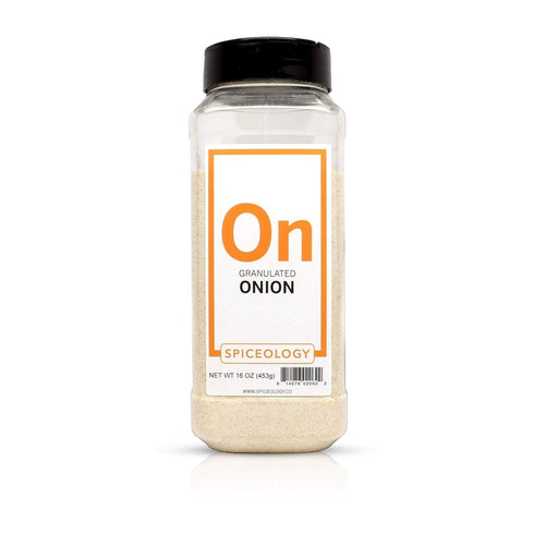 Spiceology - Granulated Onion - Onion Granules - 16 ounces