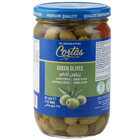 Cortas Green Olives (625 g)