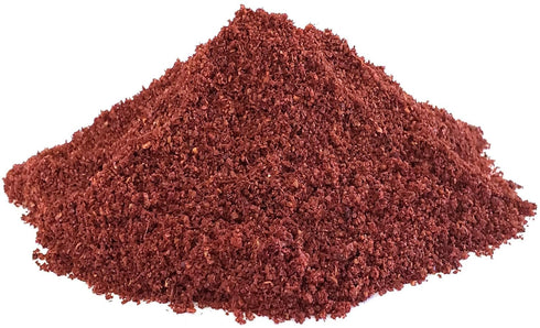 The Spice Way - Pure 100% Sumac Spice Seasoning Powder, 8 oz, No Salt, No GMO, No Irradiation (Resealable Bag)