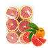 AFKCCPD Dried Grapefruit Slices, 7oz/200g Dehydrated fruit for cocktails Garnishes for Drinks, Natural
