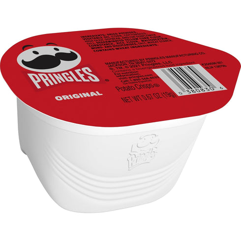 (36 Pringles Potato Crisps Chips, Lunch Snacks, On-the-Go Snacks, Original Cups)