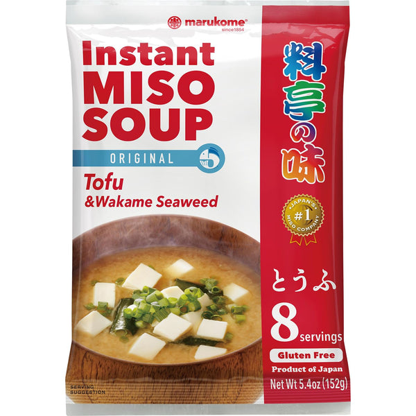 Marukome Instant Miso Soup, Tofu, 5.4 Ounce