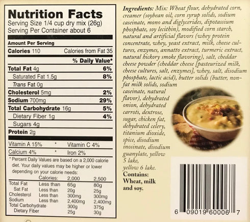 Wind & Willow Corn Chowder Mix