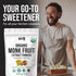 5 oz, 458 Organic Monk Fruit Extract, Pure Monk Fruit Sweetener Organic No Erythritol and Zero Calorie, Sugar