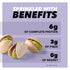 7 Wonderful Pistachios In Shell, Salt & Pepper, Ounce Resealable Bag, Healthy Snack, Protein Snack, Pantry Staple