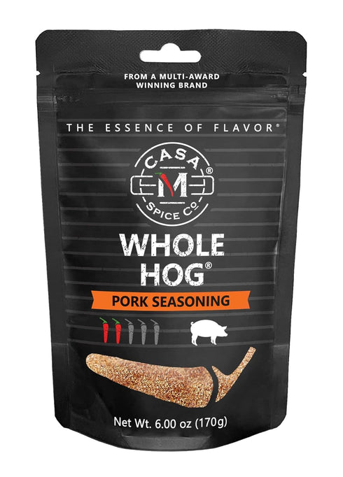 Casa M Spice Co Whole Hog Pork Seasoning Very Low Sodium Low