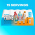 12 Oz, 15 Pack PRIME HYDRATION Variety, Dragonfruit Fusion, Orange Swirl, & Future Freeze Sports Drinks, Electrolyte