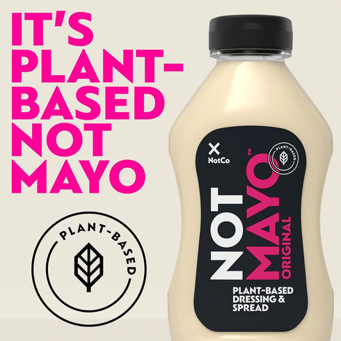 Kraft NotCo 12 oz NotMayo Plant-Based Vegan Mayo, Dressing and Spread, fl Squeeze Bottle