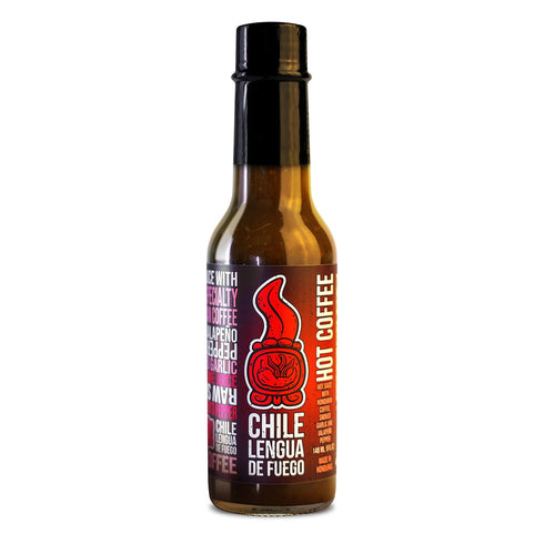 Chile Lengua de Fuego Mild Hot Sauce (Pack of 1, Hot Coffee)