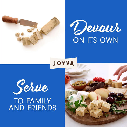 8oz Pack 2 Joyva Halvah Original, of | A Delicious Sesame Treat | Dairy Free, Gluten-Free & Kosher Parve | Handcrafted