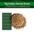 TAJ Gourmet Foods 2lbs (908g) TAJ Horse Gram, Muthira Seeds (Kulith, Kulthi Beans)