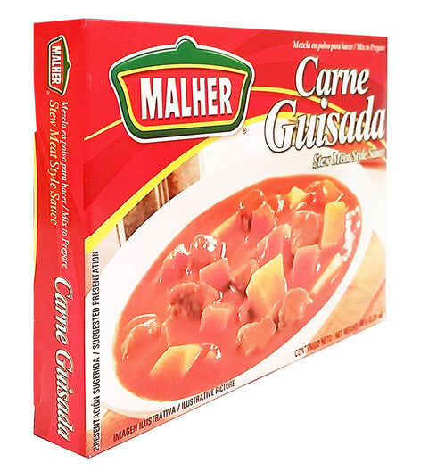 Malher 2.29 oz Stewed Meat Mix - Carne Guisada