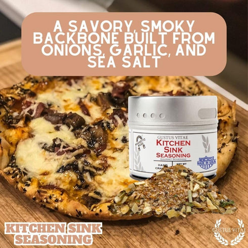 GLP-1 Kitchen Sink Seasoning | Gourmet Spice Blend | Non GMO, All Natural | Handmade in Small Batches in USA |