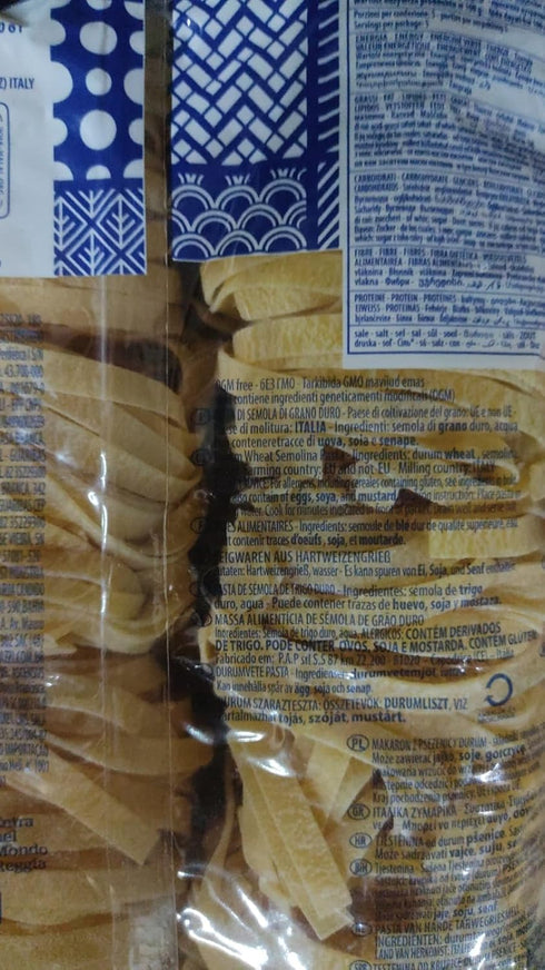 Reggia 500gm Fettuccine Pasta