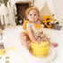 Huray Rayho Bumble Bee One Cake Topper for First Birthday, Honey Bee Theme Party Decoration