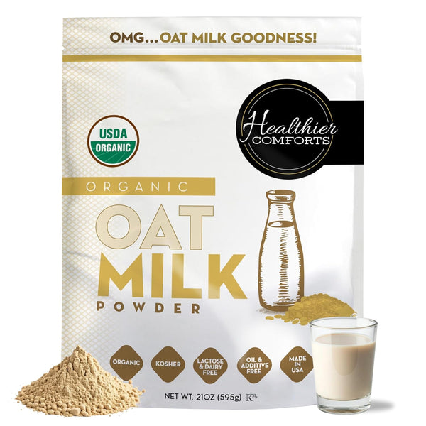 Oat Milk Powder 21oz - Natural and Plant Based Milk with a