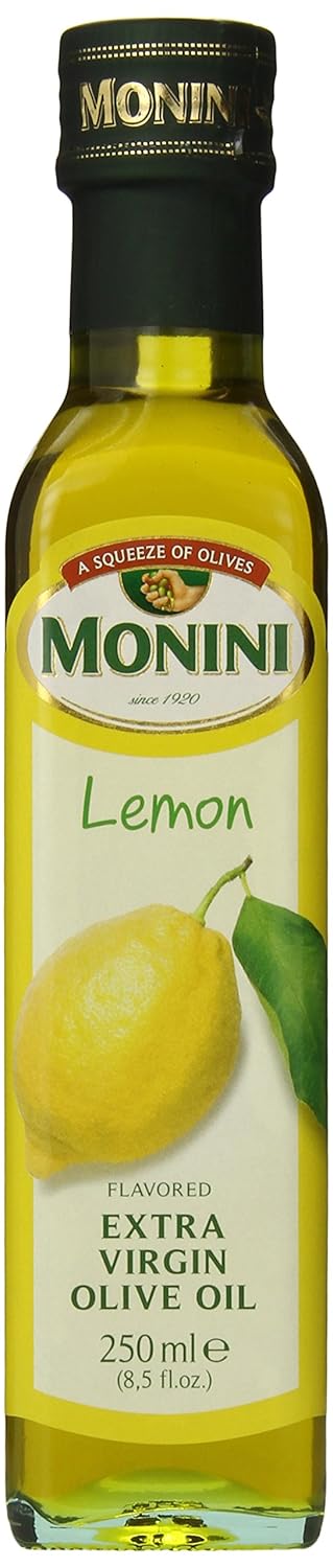 Monini Extra Virgin Olive Oil, Lemon, 8.5 Ounce