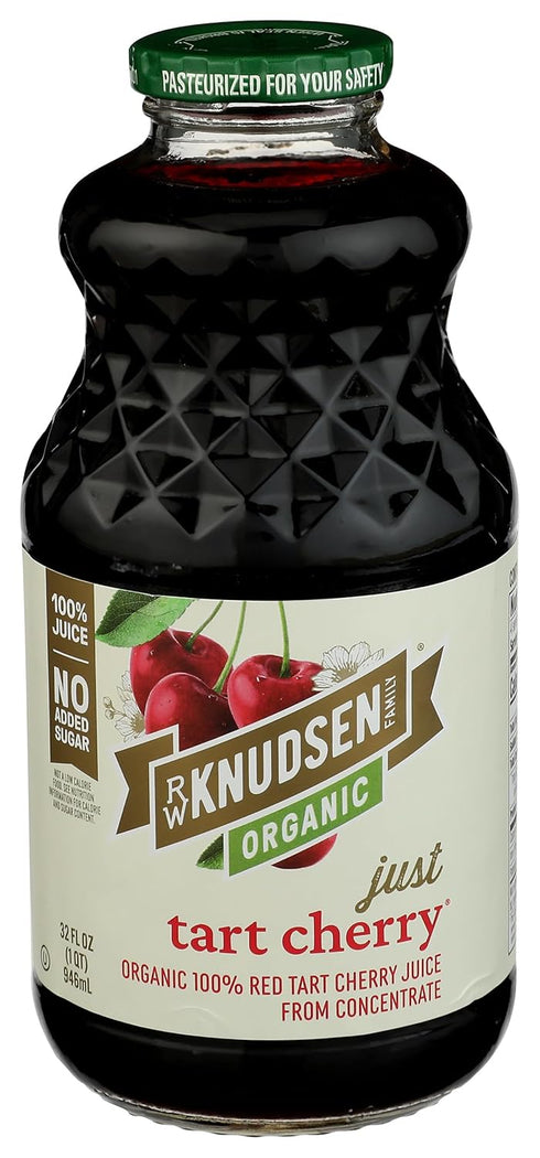 R.W. Knudsen Organic Just Tart Cherry Juice, 32 fl oz (Pack of
