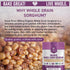 5 Lb Great River Milling Whole Grain Sorghum | High-Protein Ancient Grain | Non-GMO, Kosher Certified | Ideal