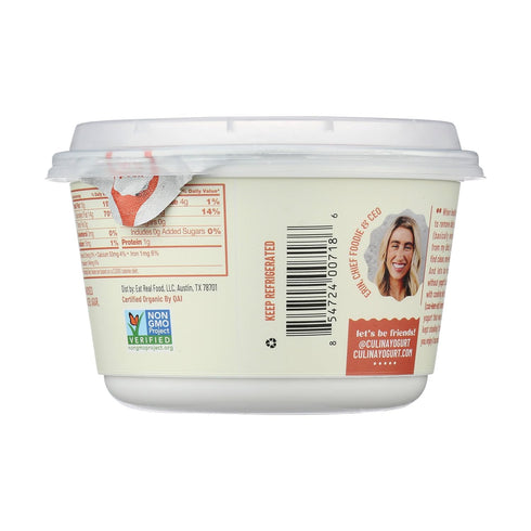 culina 16 OZ Plain & Simple Coconut Yogurt