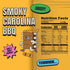 Louisville Vegan Jerky, Sweet & Smoky Carolina Mustard BBQ, Non-GMO, Gluten-Free, 3oz