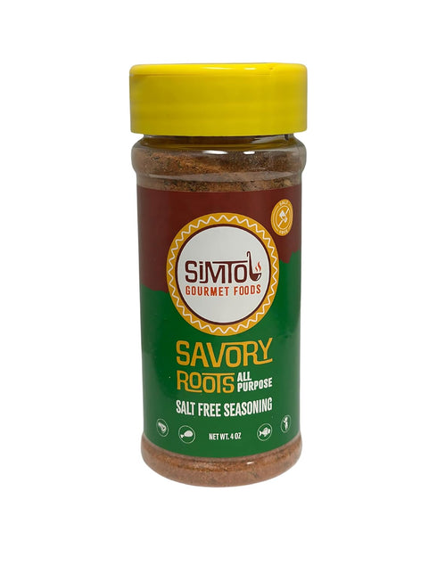 Simtol Gourmet Foods Simtol Foods Savory Roots All Purpose Salt Free Seasoning Premium Sodium-Free Seasoning