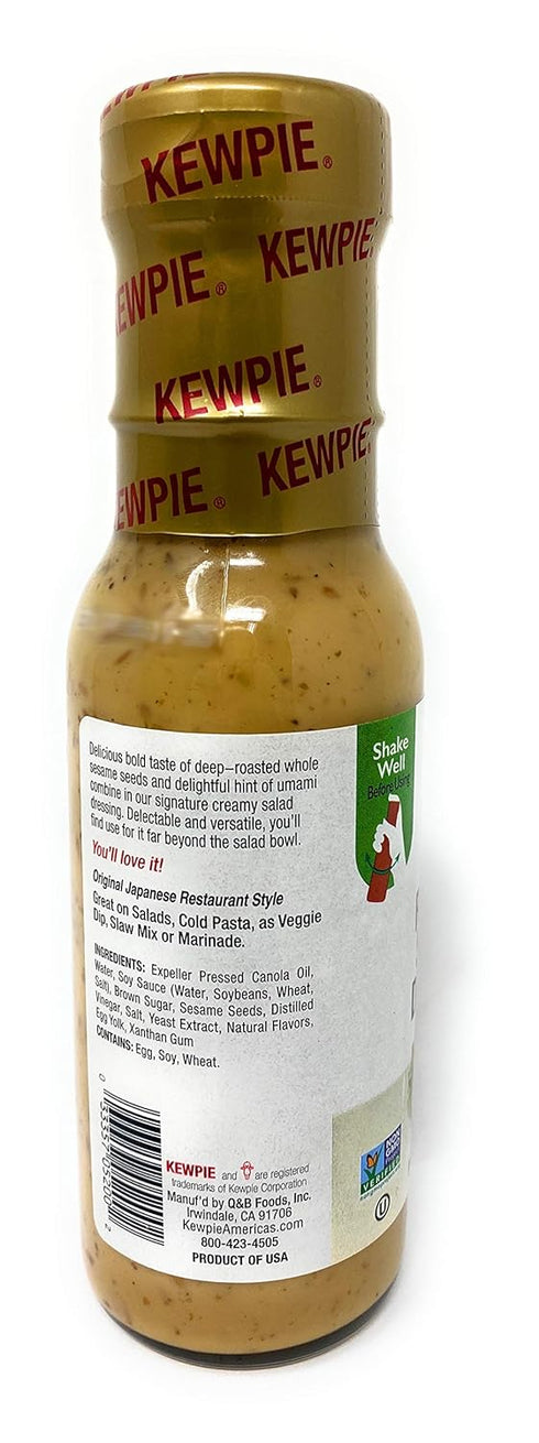 8oz (236mL), 1 Pack Kewpie Japanese Salad Dressings (Deep-Roasted Sesame)