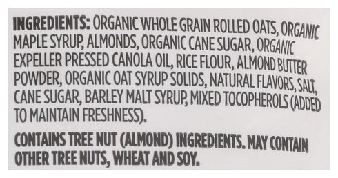 365 12 (Pack 3) by Whole Foods Market, Granola Maple And Almond Butter Bag, Ounce