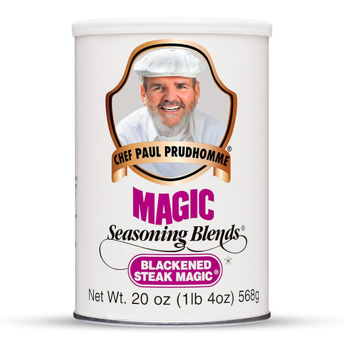 Chef Paul Magic Seasoning Blends Blackened Steak Magic | Bold Flavor for