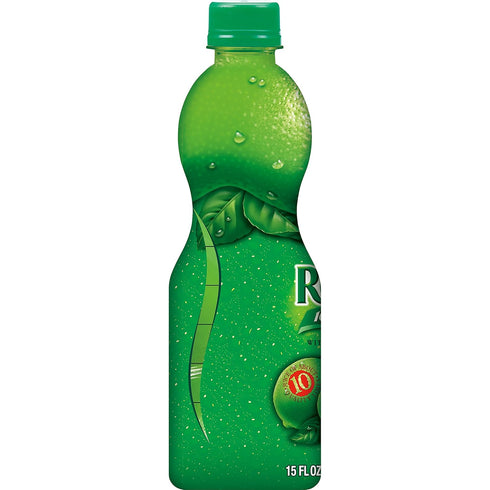 100% 15 oz (Pack 12), ReaLime Lime Juice, fl bottle of Made with Lime Juice from Concentrate, Gluten-Free, Sodium Free
