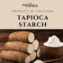 16 oz 1 LB (Pack 3) Thairaya Tapioca starch (Basic), Thailand All-Natural Gluten-Free Flour for Baking, Cooking, Frying