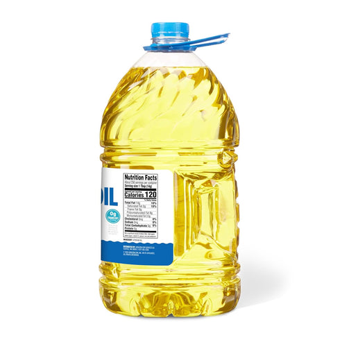 Packaging Vary),128 Oz (Pack 2) Amazon Grocery, Vegetable Oil, (Previously Happy Belly, May Fl