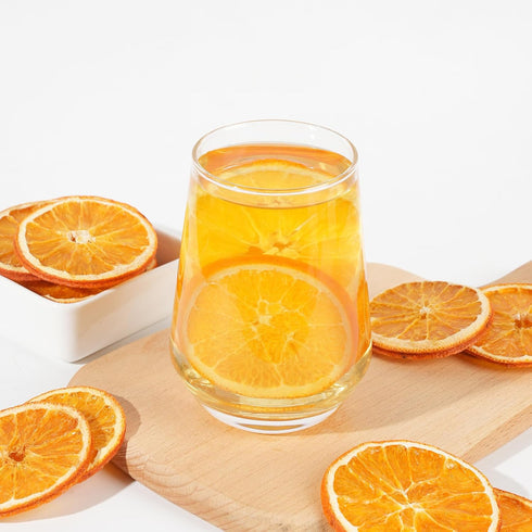 Howxyspa 3oz/85g Dried Orange Slices, Dehydrated Orange Slices for Cocktails
