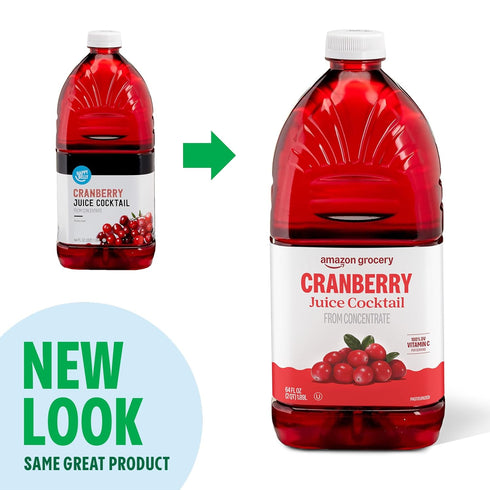 64 Oz Amazon Grocery, Cranberry Juice Cocktail, Fl