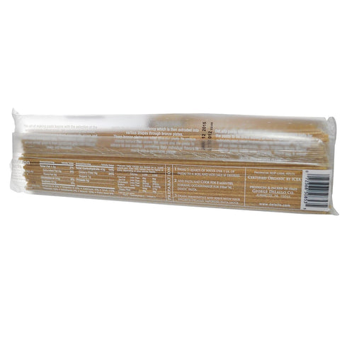 6, 100% 16 oz (454 g)(Pack 1) DeLallo, Linguine No. Organic Whole Wheat Pasta