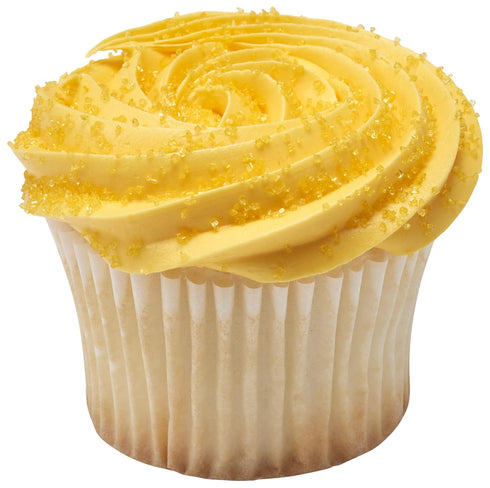 33oz DecoPac Sanding Sugar, Yellow Edible Sugar Sprinkles, Edible Sanding Sugar in Handheld Container, Sugar Sprinkle