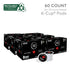 60-Count Kicking Horse Coffee, Happy Camper, Single Serve Keurig K-Cup Pods, Medium Roast Coffee, Box