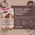 6.3 oz, ARTIGIANI DEI SAPORI - Red Tropea Calabrian Onions, Italian Sweet and Sour Red Onion, Product of Italy