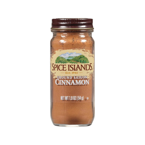 Spice Islands Baking Essentials Variety Pack with Ground Ginger, Ground Cinnamon, Ground Nutmeg, and Pure Vanilla