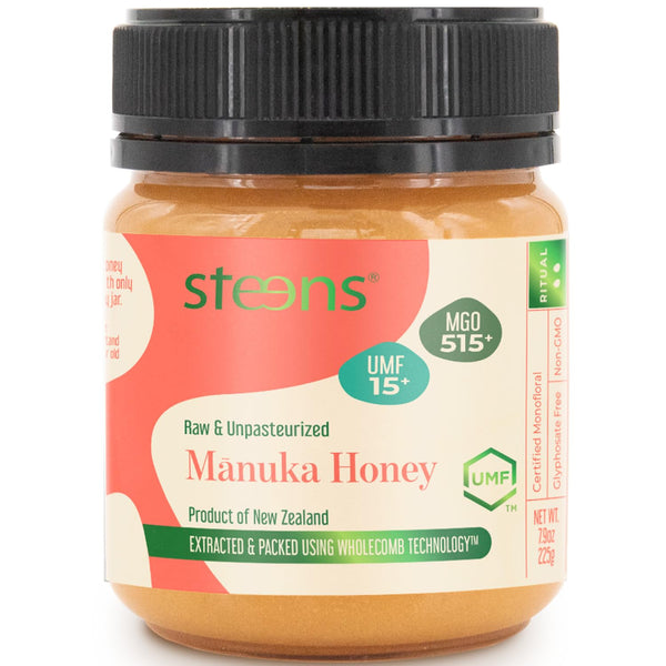 Steens Manuka Honey - MGO 515+ - Pure & Raw 100% Certified