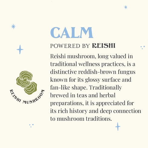 36 Count The Republic of Tea SuperShroom Calm Reishi Herbal Tea, Organic Rooibos, Cocoa and Dandelion Root Blend, Low