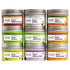 9 Set 90 Heavenly Tea Leaves Organic Loose Leaf Tea Sampler Gift (Approx. Cups) | Assortment of Black Tea, Green Tea