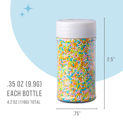 Sweets Indeed Sprinkles, Easter Sprinkles, 4 Pack Edible Mix, Perfect for Cake Decorations, Baking, Ice Cream, Cookies