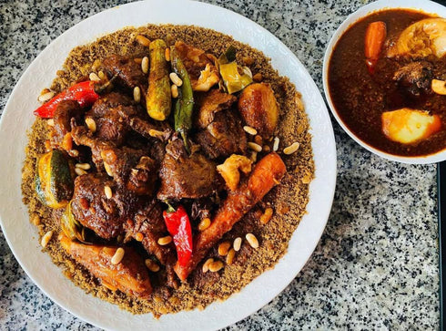 500g (1.1 Imphex Thiere | Cherreh | African Millet Couscous For Dinner | Pound) | Vegan | Gluten Free | Non GMO