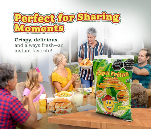 DECA EXPERTS pack 2 (7.63Oz 200gr)- - Shoestring Potato Sticks, Crispy, Crunchy snack Hotdog of - palitos de patatas