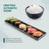 2 (32 Soeos Sushi Rice, Medium Grain, White Sticky Rice for Sushi Rolls and Japanese Food, Calrose Rice, Pound Ounce)