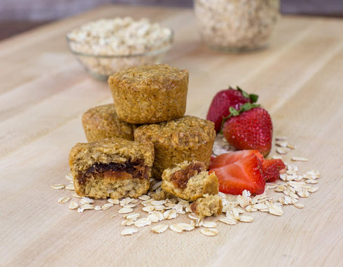 Pack Pack 30 (1.3 oz Bobo's Oat Bites Stuff'd Variety (Strawberry, Original Chocolate Chip, and Apple Pie), of Bites)