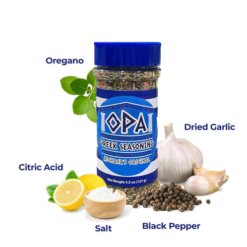 OPA Greek Seasoning - All-Purpose Greek Seasoning Blend (Michael's Original)