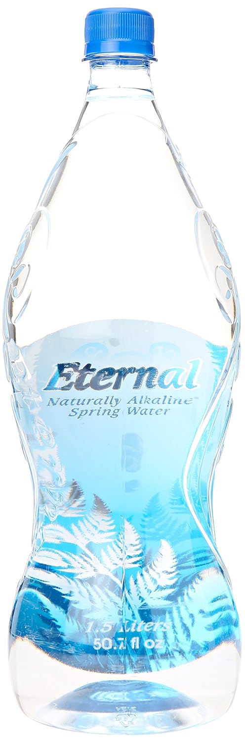 Eternal Naturally Alkaline Spring Water , 50.7 Fl Oz (Pack of 12)