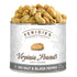 FERIDIES Salt and Pepper Peanuts, Super Extra Large Salted Virginia Peanuts, 9oz